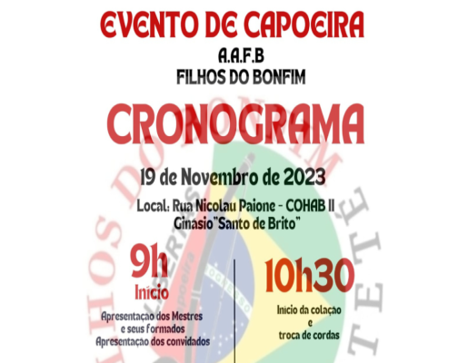 ENCONTRO DE CAPOEIRA - FILHOS DO BONFIM