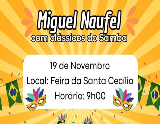 MIGUEL NAUFEL COM CLÁSSICOS DO SAMBA