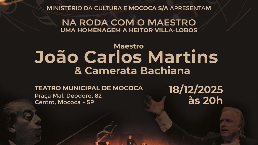 100 Anos do Teatro Municipal - Maestro João Carlos Martins 